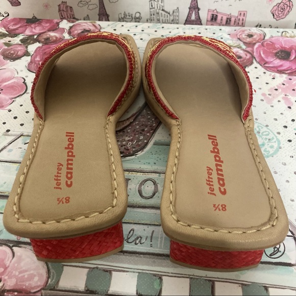 Jeffrey Campbell Kaelan Slide Sandals Size 8.5 - Picture 8 of 9